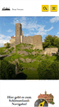 Mobile Screenshot of burg-stolpen.org